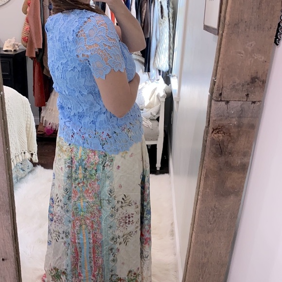 Philosophy lace crochet top size small - Picture 3 of 8